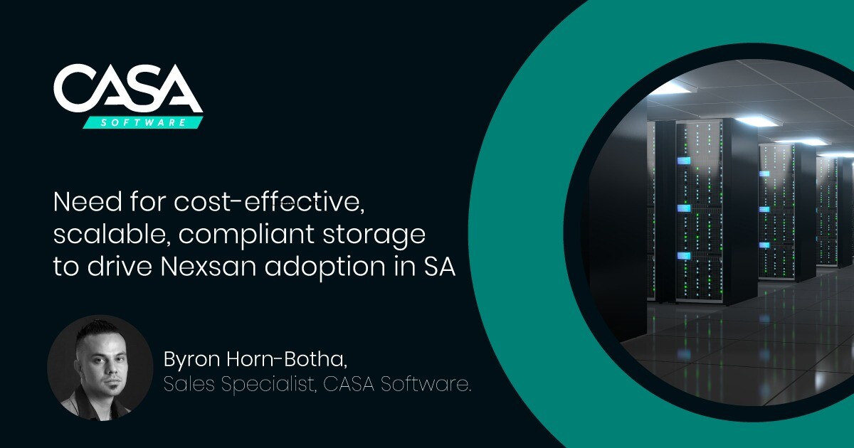 Insights And Articles Ioco Need For Cost-Effective, Scalable, Compliant Storage To Drive Nexsan Adoption In Sa
